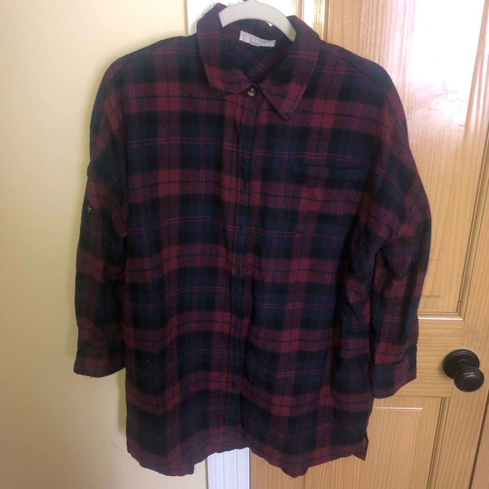 ILLA ILLA FLANNEL TUNIC